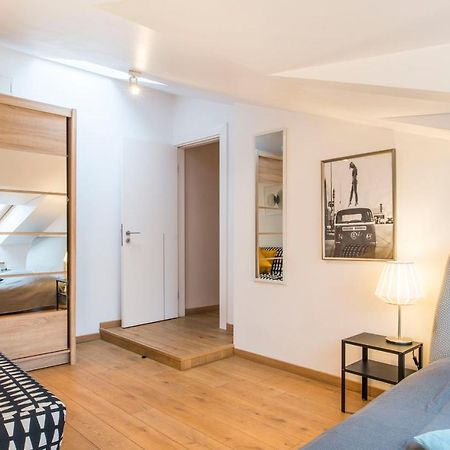 Central 2-Level Penthouse With Terrace And Free Parking 里加 外观 照片